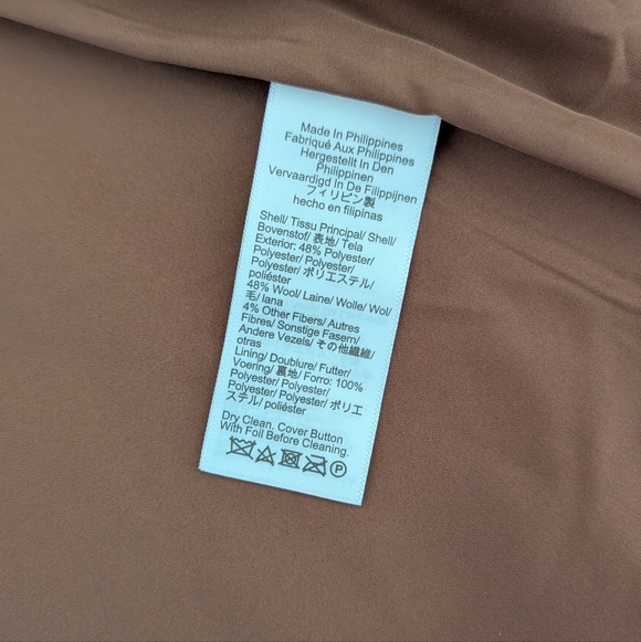 NWT J.Crew Women's Cropped Wool Blend Swing Coat Sz S - Picture 12 of 16